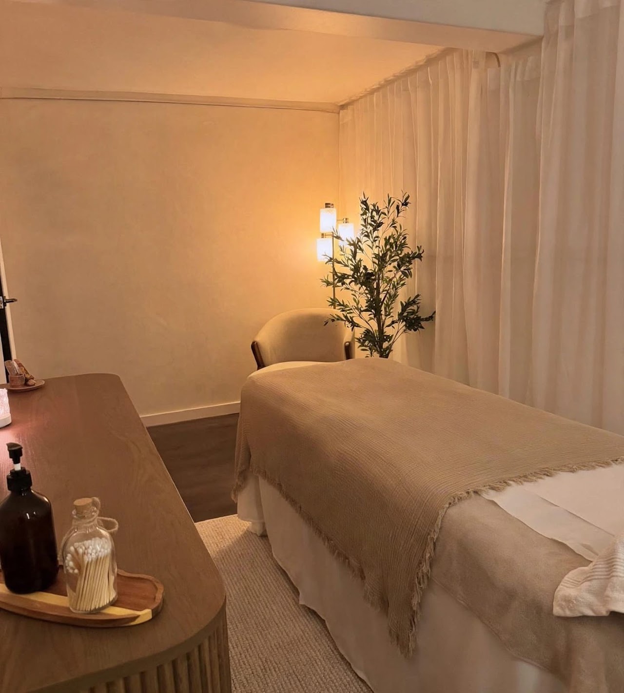 Cabina principal de masajes en Victoria Body Spa